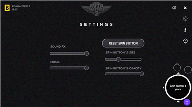 Impostazioni Aviamasters 2 mobile
